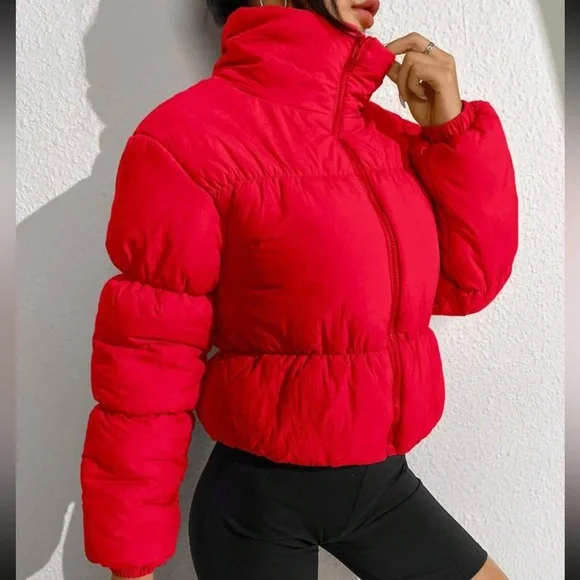 Cozy zip up puffer jacket - Picture 4 of 5